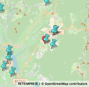 Mappa Via della Ciarbonara, 38010 Romeno TN, Italia (5.45909)