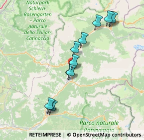 Mappa Stradoun de Fascia, 38030 Soraga TN, Italia (7.44417)