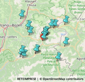 Mappa Stradoun de Fascia, 38030 Soraga TN, Italia (11.94222)