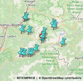 Mappa Stradoun de Fascia, 38030 Soraga TN, Italia (12.50333)