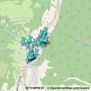 Mappa Strada da Molin, 38030 Soraga TN, Italia (0.32)