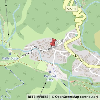 Mappa Via Monte Civetta, 26, 32010 Zoldo Alto, Belluno (Veneto)
