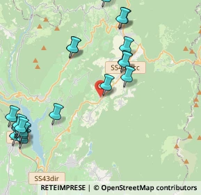 Mappa Via Monsignor Luigi Rosati, 38010 Romeno TN, Italia (5.208)