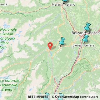 Mappa Via Nazionale, 38028 Cagnò TN, Italia (52.02625)