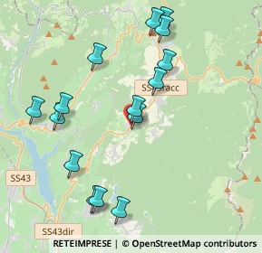 Mappa Via 4 Novembre, 38010 Romeno TN, Italia (4.13867)