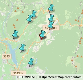 Mappa Via 4 Novembre, 38010 Romeno TN, Italia (3.57091)