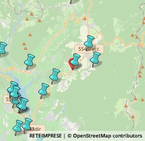 Mappa Via 4 Novembre, 38010 Romeno TN, Italia (6.02833)