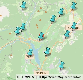 Mappa Via 4 Novembre -33 Romallo, 38028 Romallo TN, Italia (4.56077)