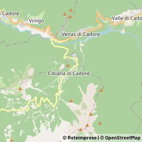 Mappa Cibiana di Cadore