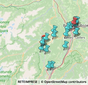 Mappa Via Santo Stefano, 38010 Revò TN, Italia (15.033)