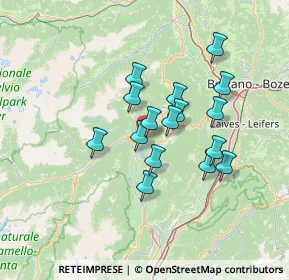 Mappa Via Santo Stefano, 38010 Revò TN, Italia (10.815)