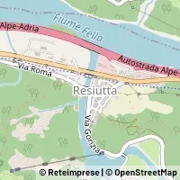 Mapa Resiutta