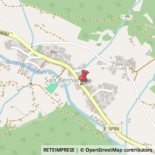 Mappa Frazione San Bernardo, 55, 38020 Rabbi, Trento (Trentino-Alto Adige)