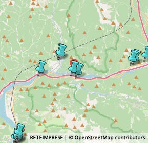 Mappa Unnamed Road, 33010 Resiutta UD, Italia (5.84692)