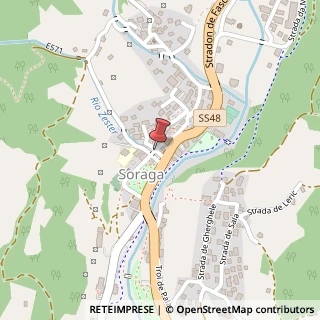 Mappa Piazza de Festil, 4, 38030 Soraga, Trento (Trentino-Alto Adige)