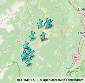 Mappa Via Mario Zucali, 38010 Romeno TN, Italia (6.455)