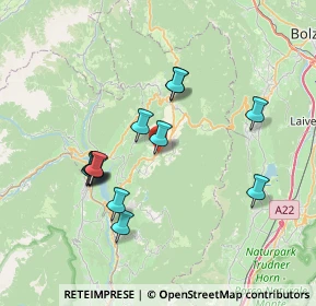Mappa Via Mario Zucali, 38010 Romeno TN, Italia (6.70615)