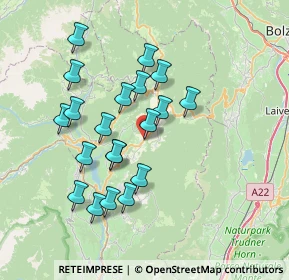 Mappa Via Mario Zucali, 38010 Romeno TN, Italia (6.593)