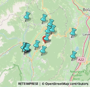 Mappa Via Mario Zucali, 38010 Romeno TN, Italia (6.41063)