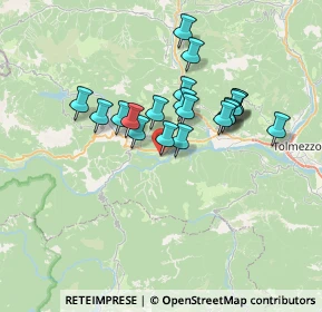 Mappa Priuso di Socchieve, 33020 Socchieve UD, Italia (5.4895)