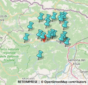Mappa Priuso di Socchieve, 33020 Socchieve UD, Italia (11.7005)