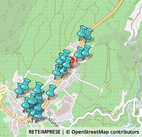 Mappa Via XXV Aprile, 38028 Romallo TN, Italia (0.517)