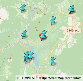 Mappa Via F. Filzi, 38028 Romallo TN, Italia (4.31583)