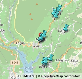 Mappa Via F. Filzi, 38028 Romallo TN, Italia (1.69357)