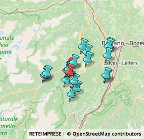 Mappa Via F. Filzi, 38028 Romallo TN, Italia (9.805)