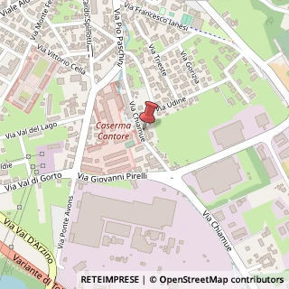 Mappa Via Chiamue, 25, 33028 Tolmezzo, Udine (Friuli-Venezia Giulia)