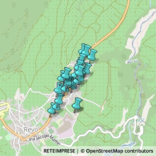 Mappa Via Pineta, 38028 Romallo TN, Italia (0.25833)