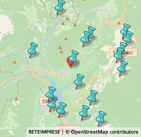 Mappa Via Pineta, 38028 Romallo TN, Italia (4.71647)