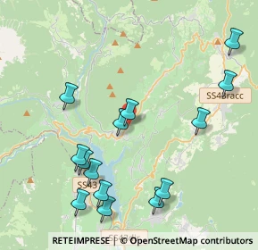 Mappa Via Pineta, 38028 Romallo TN, Italia (4.51643)