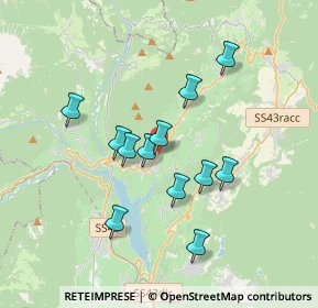 Mappa Romallo, 38028 Romallo TN, Italia (3.02333)