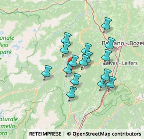 Mappa Via Pineta, 38028 Romallo TN, Italia (10.65688)