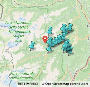 Mappa Località Tassè, 38020 Rabbi TN, Italia (11.4125)