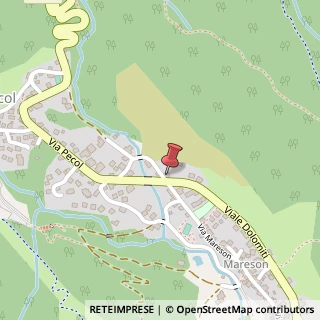 Mappa Viale Dolomiti, 57, 32010 Zoldo Alto, Belluno (Veneto)