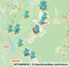 Mappa Via al Sant, 38010 Romeno TN, Italia (4.132)