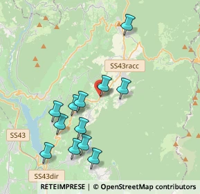 Mappa Via al Sant, 38010 Romeno TN, Italia (3.8125)