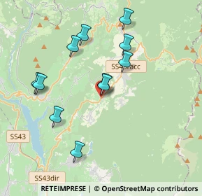 Mappa Via al Sant, 38010 Romeno TN, Italia (3.56273)