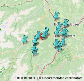 Mappa Via al Sant, 38010 Romeno TN, Italia (11.1265)