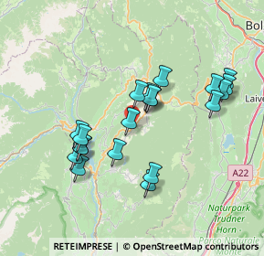 Mappa Via al Sant, 38010 Romeno TN, Italia (6.6565)