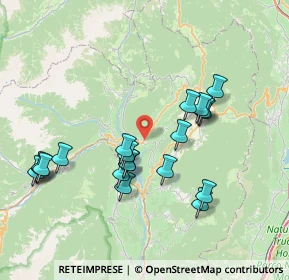 Mappa Via Camel, 38028 Romallo TN, Italia (7.409)