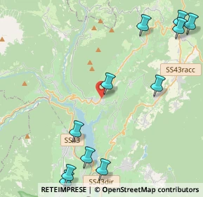 Mappa Via Camel, 38028 Romallo TN, Italia (5.97833)