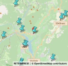 Mappa Via Camel, 38028 Romallo TN, Italia (5.58583)