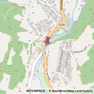 Mappa Stradon de Fascia, 11, 38030 Soraga, Trento (Trentino-Alto Adige)