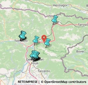 Mappa SS13, 33010 Resiutta UD, Italia (14.2175)