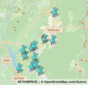 Mappa Piazza Gian Battista, 38010 Romeno TN, Italia (4.02083)