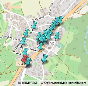 Mappa Piazza Gian Battista, 38010 Romeno TN, Italia (0.14828)