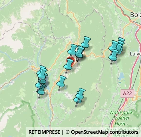 Mappa Piazza Romana, 38010 Romeno TN, Italia (6.6545)